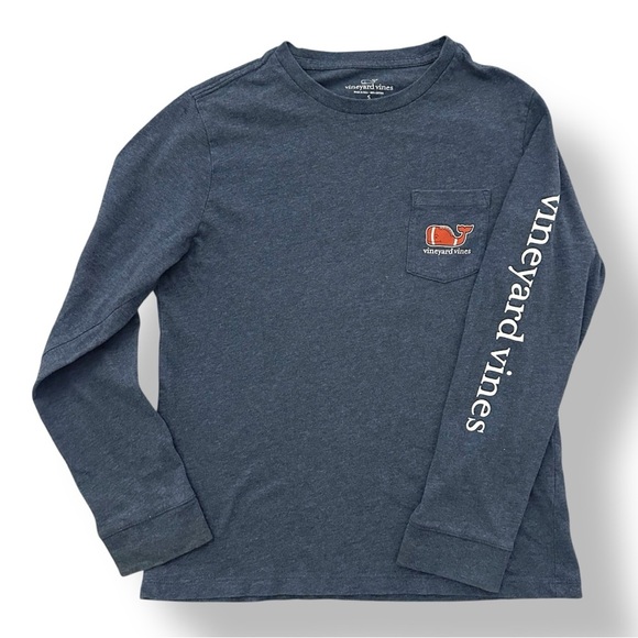 Vineyard Vines | Long Sleeve Football Logo Tee (S) 🏈 - Picture 2 of 5